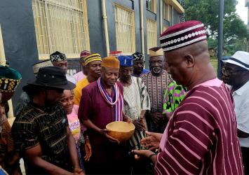In Pictures: Minister Nyumalin’s Consultations with Nimba County Chiefs, Sanniquellie