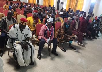In Pictures: Minister Nyumalin’s Consultations with Nimba County Chiefs, Sanniquellie