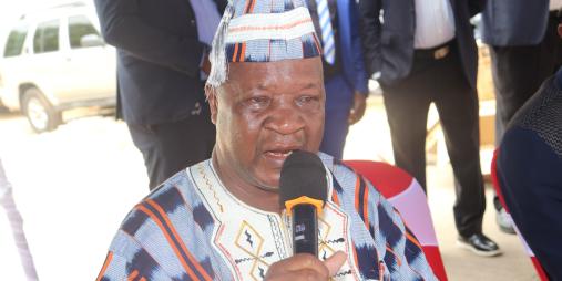 Min. Nyumalin speaks at the launch National Decentralization Supports Unit (NDSU)